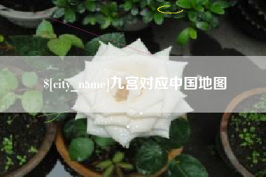 涟源九宫对应中国地图