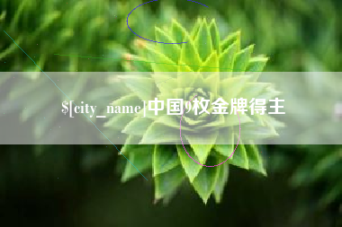 涟源中国9枚金牌得主
