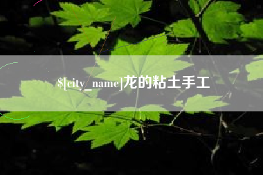 涟源龙的粘土手工