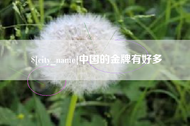 涟源中国的金牌有好多