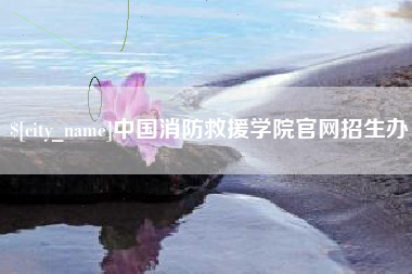 涟源中国消防救援学院官网招生办