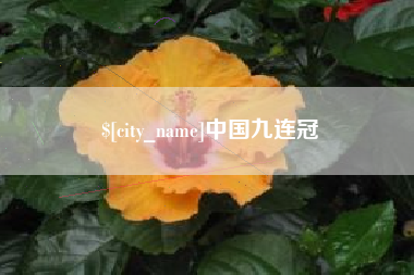涟源中国九连冠
