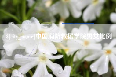 涟源中国消防救援学院男女比例