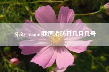 涟源我国消防日几月几号