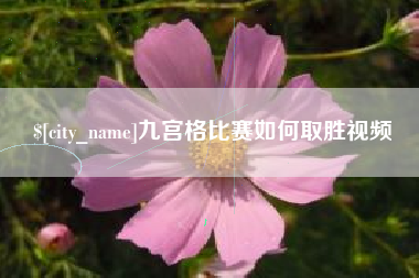 涟源九宫格比赛如何取胜视频