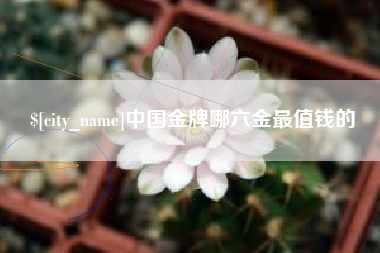 涟源中国金牌哪六金最值钱的