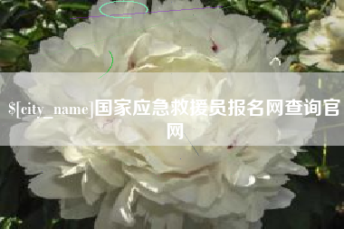 涟源国家应急救援员报名网查询官网