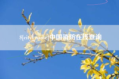 涟源中国消防在线查询