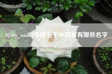 涟源中国五千米冠军有哪些名字