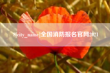 涟源全国消防报名官网2021
